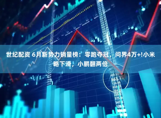 世纪配资 6月新势力销量榜：零跑夺冠，问界4万+!小米略下滑，小鹏翻两倍